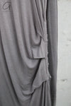 Marc Le Bihan 2842 Collection Off-the-shoulder T-shirt Long-sleeved Dress MLB-2842-H23-24-LIGHT GREY